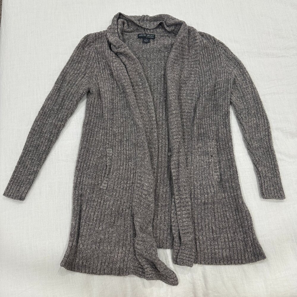 Barefoot Dreams Cozy Chic Lite Cardigan - Gray - S